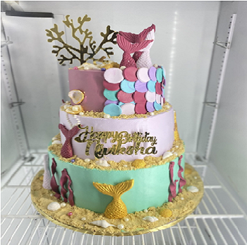 Pink Mermaid Cake – Cakery New Zealand